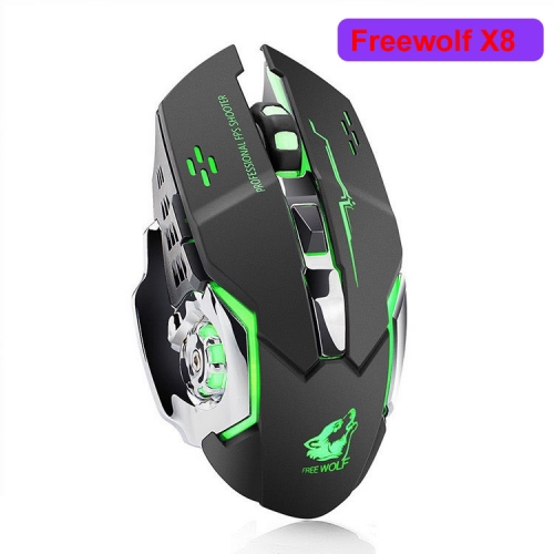 Chuột không dây Freewolf X8 (pin sạc)