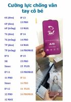 Cường lực chống vân tay cô bé từ iphone 6 tới 16 pro max